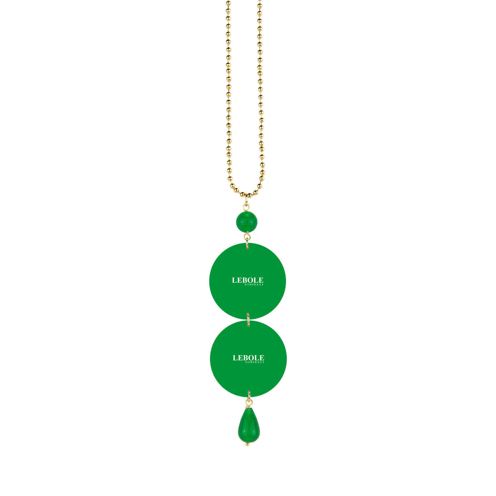 Collana Fiori Verde - Lebole Maison