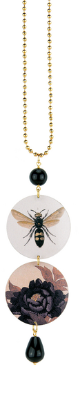 Collana Ape Nero - Lebole Maison