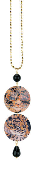 Collana Tigre Nero - Lebole Maison