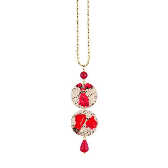 Collana Portafortuna Rubino - Lebole Maison