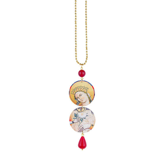 Collana Madonna Rubino - Lebole Maison