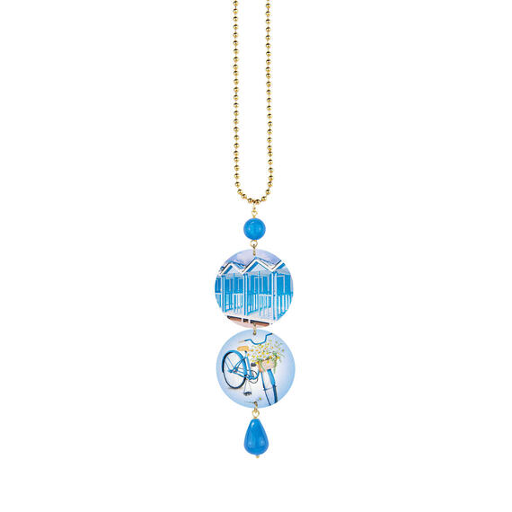 Collana Forte Dei Marmi Azzurro - Lebole Maison