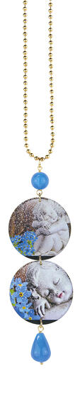 Collana Putto Azzurro - Lebole Maison