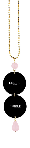 Collana Fiore Rosa - Lebole Maison