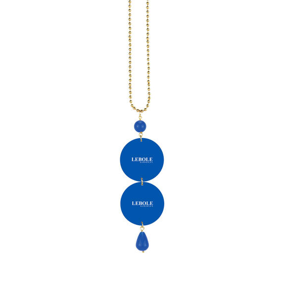 Blue Flower Necklace - Lebole Maison