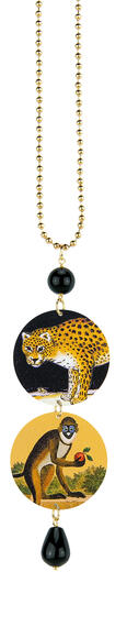 Collana Scimmia Nero - Lebole Maison