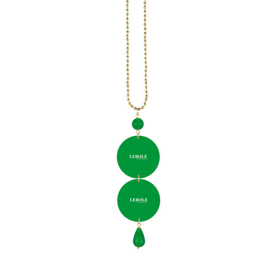 Collana Bacio Verde - Lebole Maison