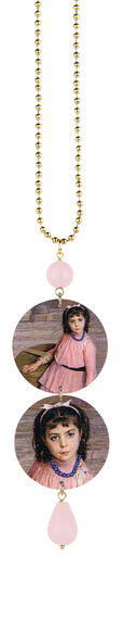 Collana Ritratto E. Longoni Rosa - Lebole Maison