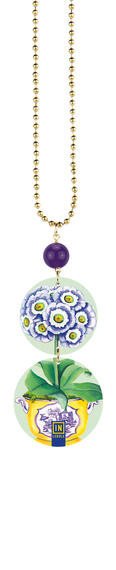 Collana Vaso Fiori Viola - Lebole Maison