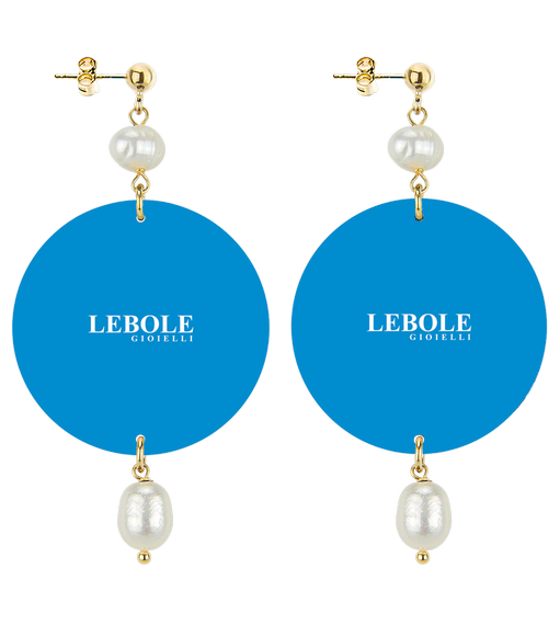 Orecchini Capri Barca Classico Perla - Lebole Maison