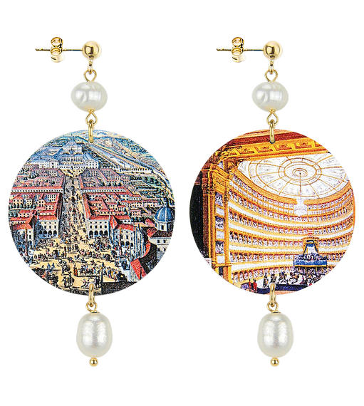 Orecchini Torino Classico Perla - Lebole Maison