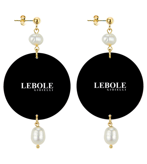 Orecchini Occhi Classico Perla - Lebole Maison