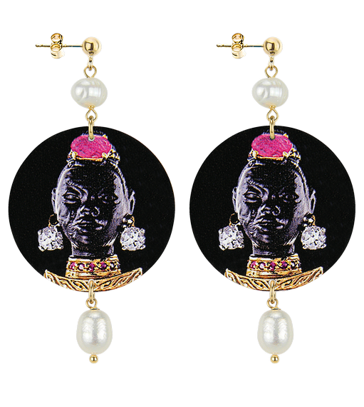 Orecchini Mori Classico Perla - Lebole Maison