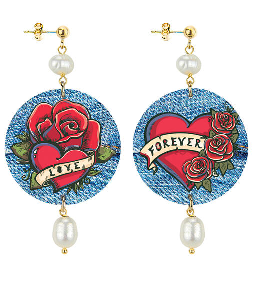 Orecchini Love And Forever Classico Perla - Lebole Maison