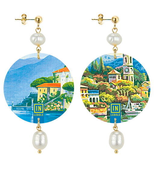 Orecchini Bellagio Classico Perla - Lebole Maison