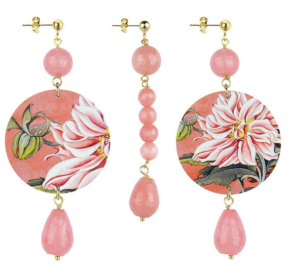 Classic Pearl Capricorn Earrings - Lebole Maison