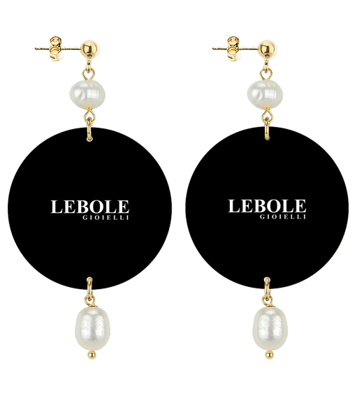 Orecchini Roma Colosseo Classico Perla - Lebole Maison