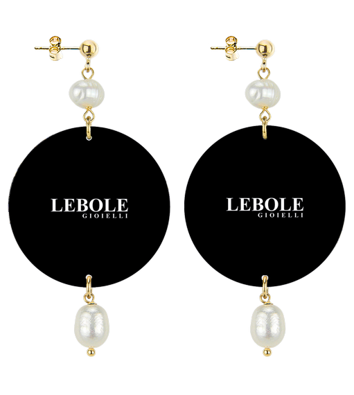 Orecchini Bacio Classico Perla - Lebole Maison