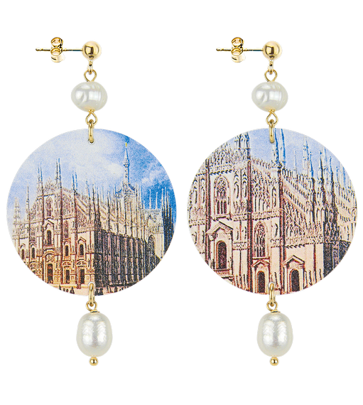 Orecchini Milano Classico Perla - Lebole Maison