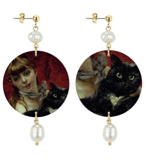 Orecchini Giovanni Boldini Classico Perla - Lebole Maison