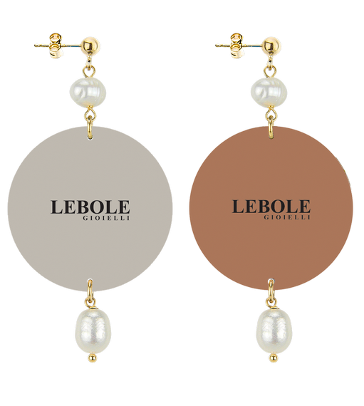 Orecchini Samurai Classico Perla - Lebole Maison