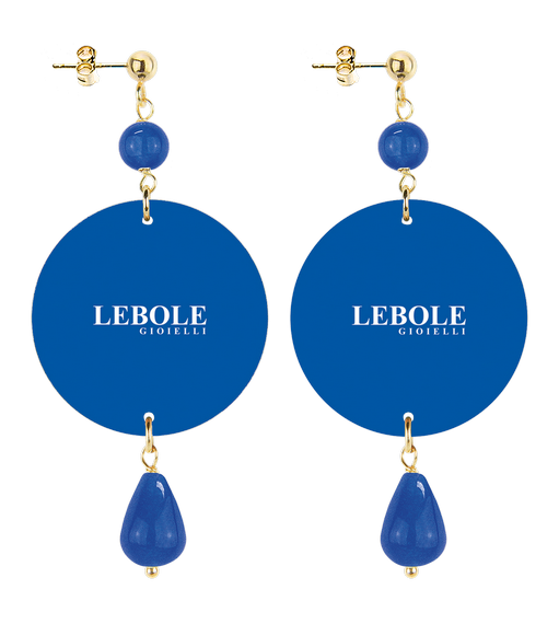 Orecchini Sirenetta Piccolo Blu - Lebole Maison