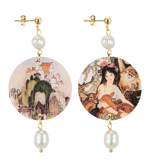 Orecchini Biancaneve Piccolo Perla - Lebole Maison