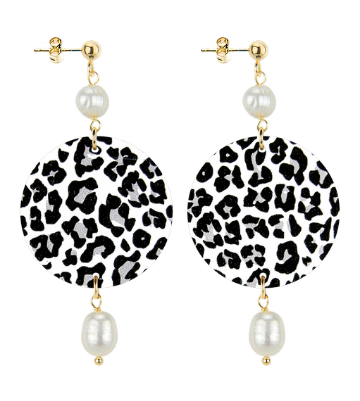 Orecchini Maculato Piccolo Perla - Lebole Maison