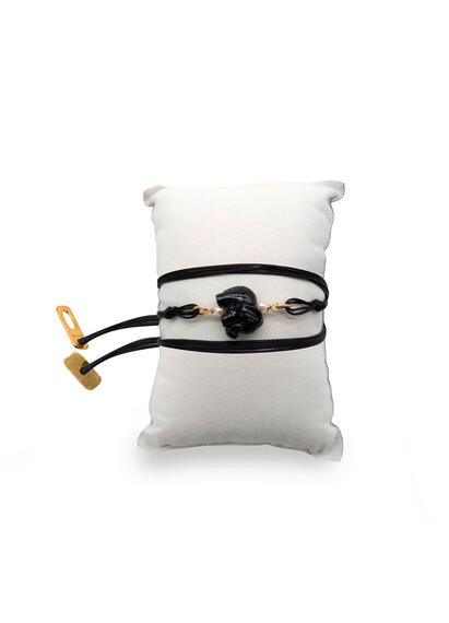 Bracciale Elefante Nero - Lebole Maison