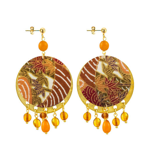 Orecchini Enso Ambra - Lebole Maison