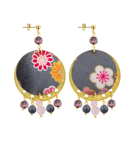 Orecchini Enso Rosa - Lebole Maison