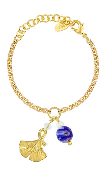 Bracciale Ginkgo Blu - Lebole Maison