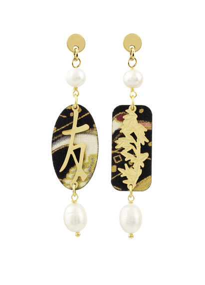 Orecchini Amicizia Mini Perla - Lebole Maison