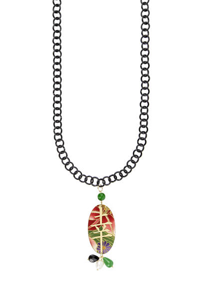 Collana Fortuna Verde - Lebole Maison