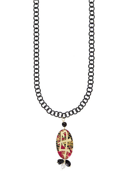 Collana Mamma Nero - Lebole Maison