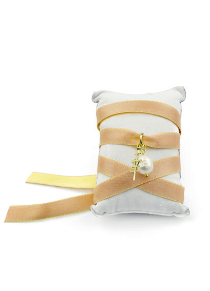 Bracciale Tessuto Kanji Fortuna Arancione - Lebole Maison