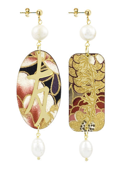 Orecchini Amicizia Perla - Lebole Maison