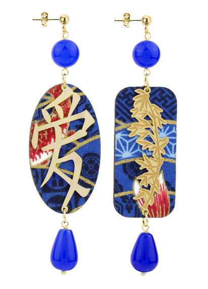 Orecchini Amore Blu - Lebole Maison