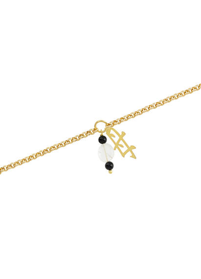 Bracciale Kanji Mamma Nero - Lebole Maison