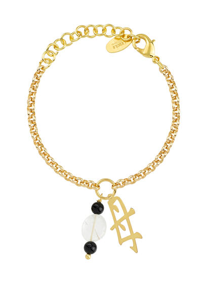 Bracciale Kanji Mamma Nero - Lebole Maison