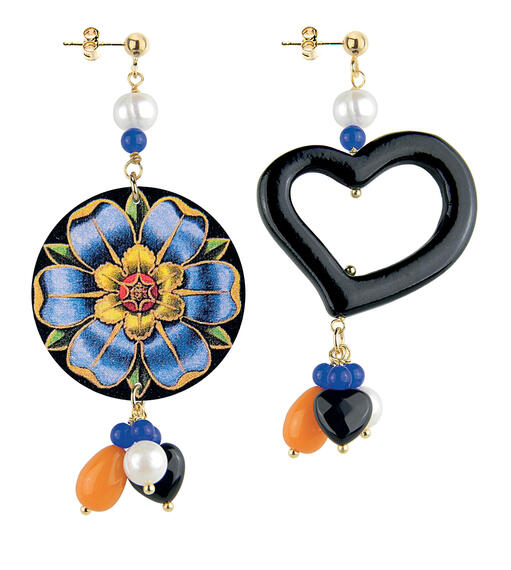 Orecchini Circle Classico Rosone Perla - Lebole Maison