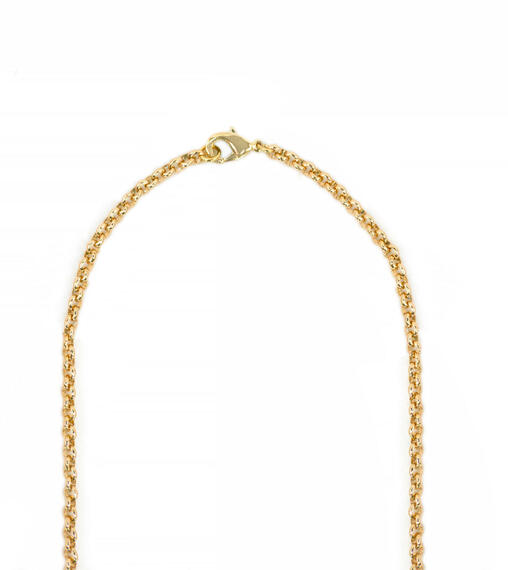 Collana Lunga Tre Elementi Pietre Azzurro E Cristalli - Lebole Maison