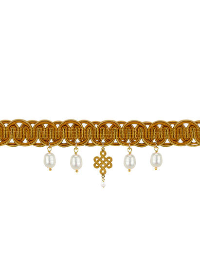 Collarino Oro Infinito Perle - Lebole Maison