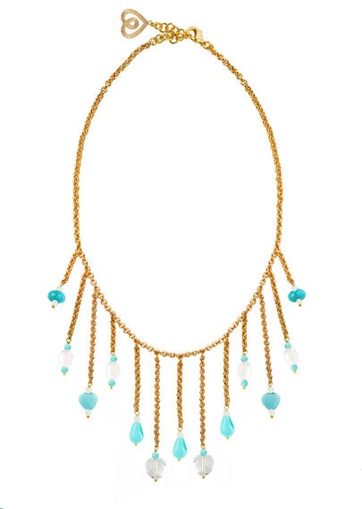 Collana Pietre Turchesi - Lebole Maison