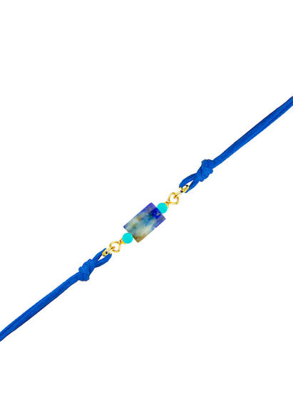Bracciale Pietra Turchese Blu - Lebole Maison