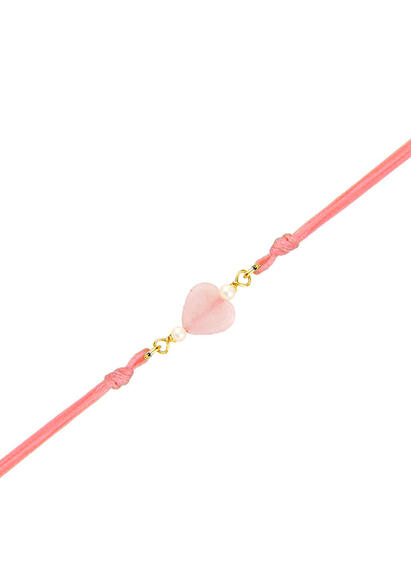 Bracciale Cuore Rosa - Lebole Maison