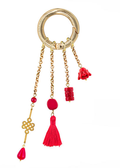 Charm Bag Infinito Rubino - Lebole Maison