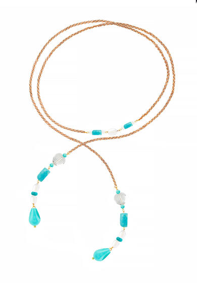 Collana Catena Pietre Turchese - Lebole Maison