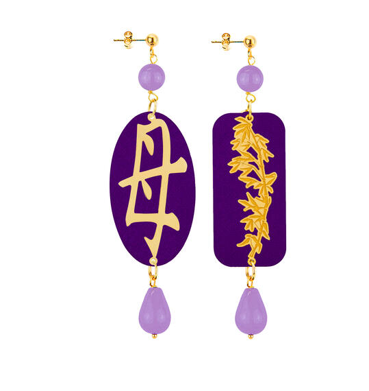 Orecchini Mamma Lilla - Lebole Maison