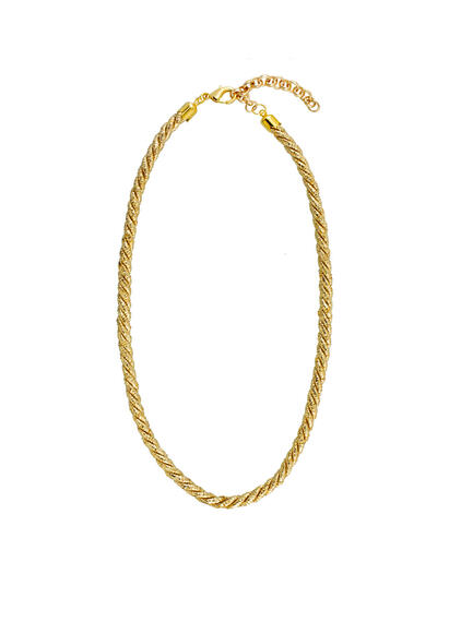 Collana Passamaneria Cordoncino Oro - Lebole Maison